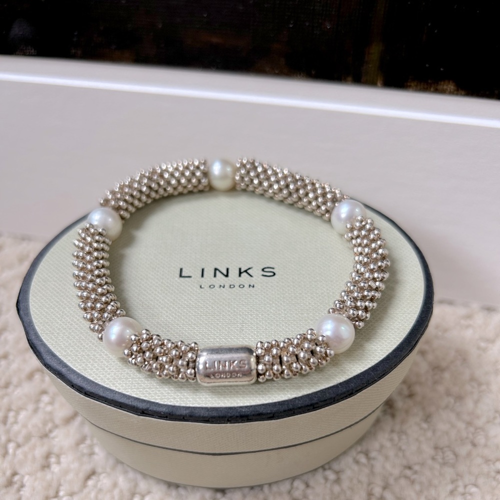 Links of London Effervescence Star Pearl Bracelet